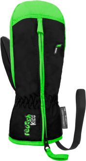Reusch Ben Mitten 6285408 7716 black green front